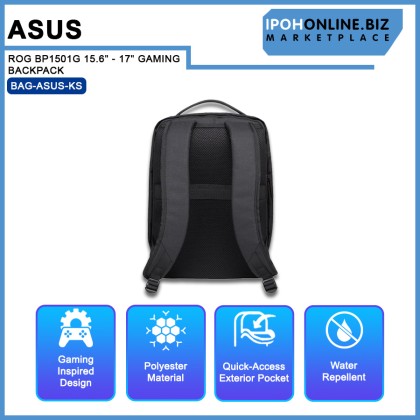 ASUS ROG BP1501G 15.6" - 17" GAMING BACKPACK ASUS ROG BP1501G 15.6" - 17" GAMING BACKPACK