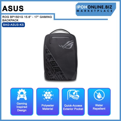 ASUS ROG BP1501G 15.6" - 17" GAMING BACKPACK ASUS ROG BP1501G 15.6" - 17" GAMING BACKPACK