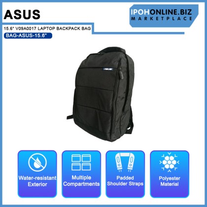 ASUS 15.6" V09A0017 LAPTOP BACKPACK BAG ASUS 15.6" V09A0017 LAPTOP BACKPACK BAG