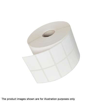 1 roll 35mm x 30mm 2-UPS Blank Barcode Label Sticker - 2000 pcs/roll
