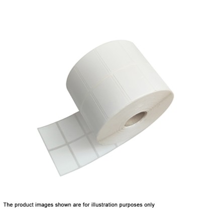 1 roll 35mm x 30mm 2-UPS Blank Barcode Label Sticker - 2000 pcs/roll