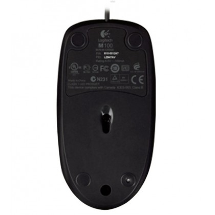 Logitech M100R Wired Optical USB Mouse Logitech M100R Wired Optical USB Mouse