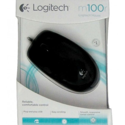 Logitech M100R Wired Optical USB Mouse Logitech M100R Wired Optical USB Mouse
