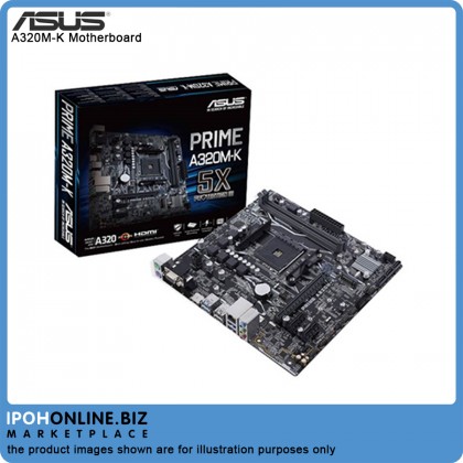 Asus Prime A320M-K MICRO ATX RYZEN MOTHERBOARD AM4 A320 VGA HDMI Asus Prime A320M-K MICRO ATX RYZEN MOTHERBOARD AM4 A320 VGA HDMI