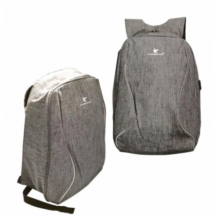 Premium Laptop Anti-thief Backpack With External Charging USB Port - Grey + AVF Cobbiestone Portable Power Bank with 10400 mAH - Yellow PowerBank Premium Laptop Anti-thief Backpack With External Charging USB Port - Grey + AVF Cobbiestone Portable Power Bank with 10400 mAH - Yellow PowerBank