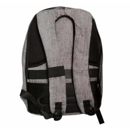 Premium Laptop Anti-thief Backpack With External Charging USB Port - Grey + AVF Cobbiestone Portable Power Bank with 10400 mAH - Yellow PowerBank Premium Laptop Anti-thief Backpack With External Charging USB Port - Grey + AVF Cobbiestone Portable Power Bank with 10400 mAH - Yellow PowerBank