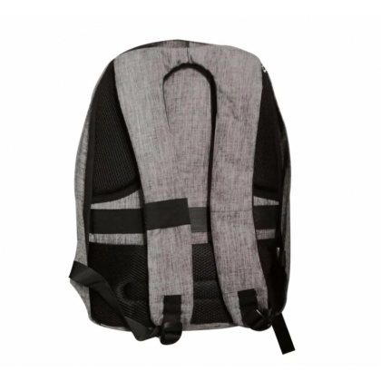 Premium Laptop Anti-thief Backpack With External Charging USB Port - Grey + AVF Cobbiestone Portable Power Bank with 10400 mAH - Pink PowerBank Premium Laptop Anti-thief Backpack With External Charging USB Port - Grey + AVF Cobbiestone Portable Power Bank with 10400 mAH - Pink PowerBank