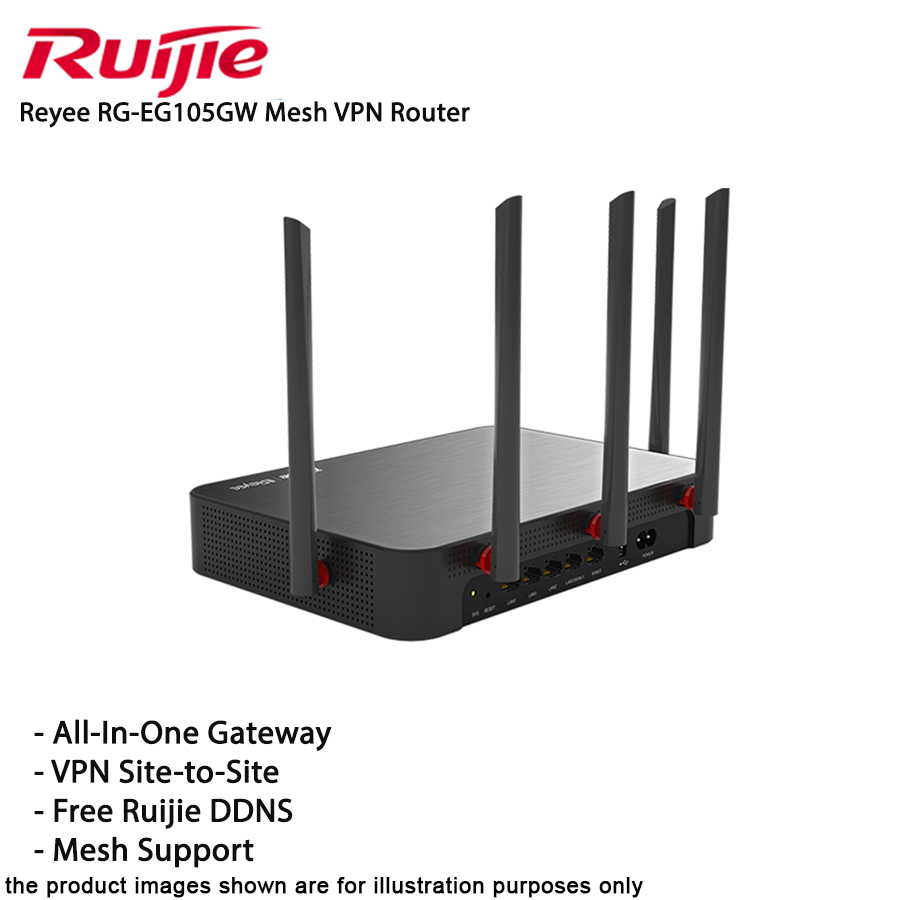 Ruijie Reyee RG-EG105GW All-in-One Business Wireless MESH VPN Router