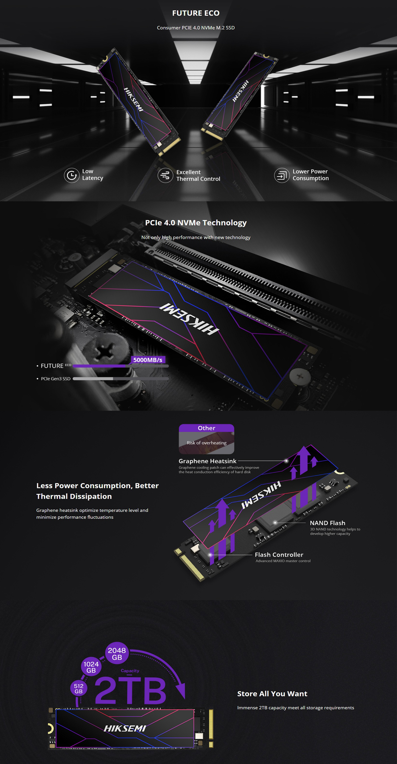 HIKSemi FUTURE NVMe M.2 SSD 1024GB